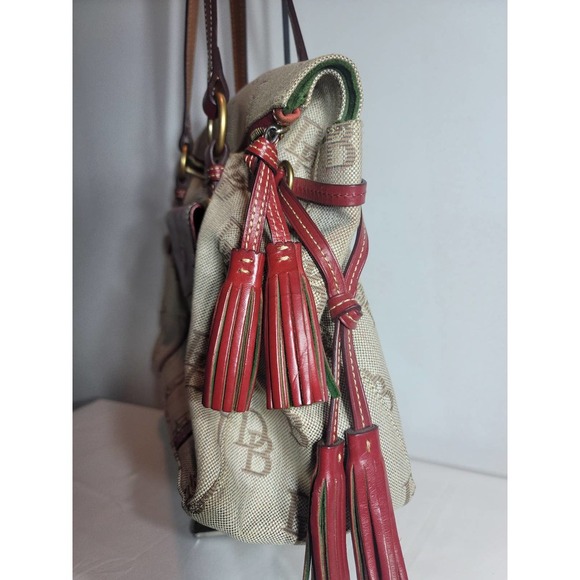 Dooney & Bourke Florentine Jacquard Classic Handbag Purse Tote - Picture 6 of 10